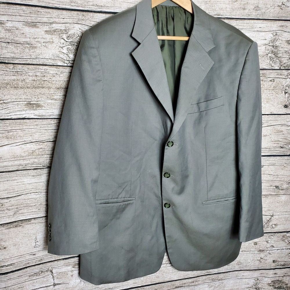 Carlo Vercelli Gray Blazer Size 48R